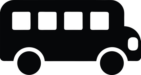 bus icon isolated on white © Songram