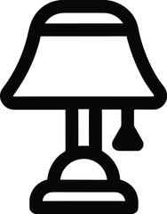 vector table lamp