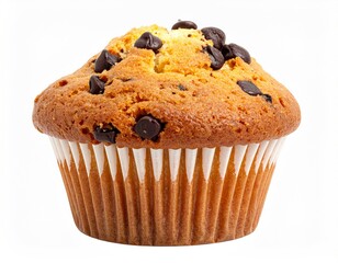 Delicious Chocolate Chip Muffin - A Sweet Treat for Any Occasion.