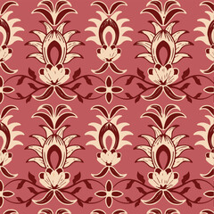 seamless damask pattern