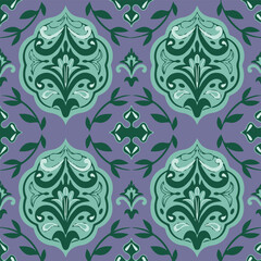 seamless pattern with flowers