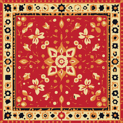 red pattern, unique pattern