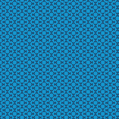 Seamless geometric pattern on a blue background textile design texture