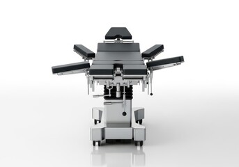 Modern operating room table with adjustable armrests and headrest advanced surgical equipment
