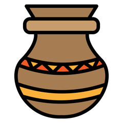 Artifact Vector Filled Icon Design