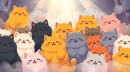 halloween cat on the moon