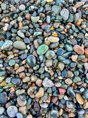 pebbles on the beach