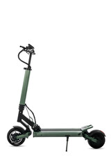 Modern Electric Scooter Isolated on White Background