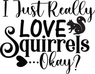 Squirrel SVG Design