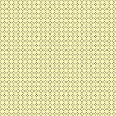 Fototapeta premium Subtle seamless geometric pattern background in light yellow and dark blue