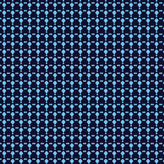 Abstract geometric pattern background with stylized light blue elements seamlessly repeating