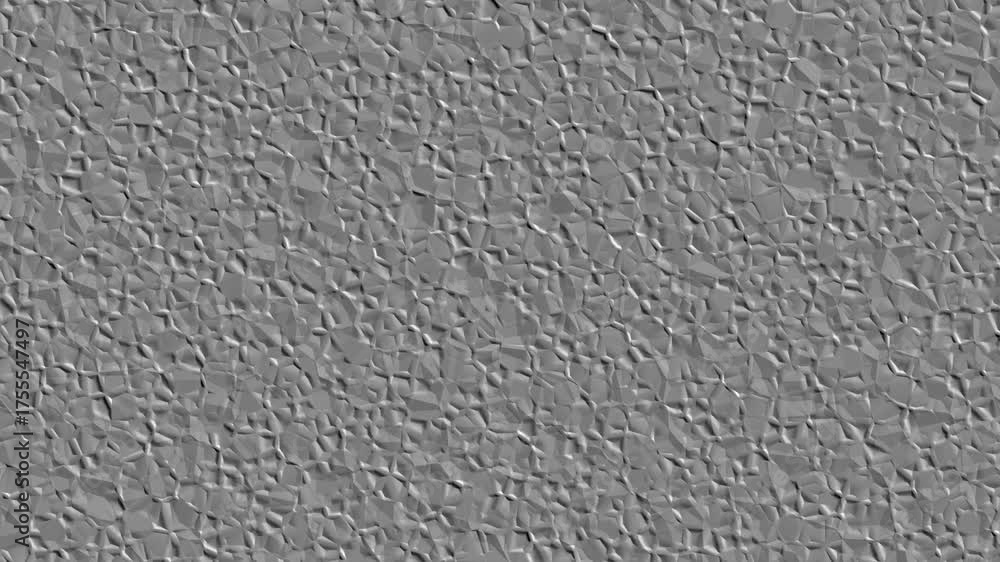 Wall mural gray textured surface with abstract geometric pattern and modern 3d design background