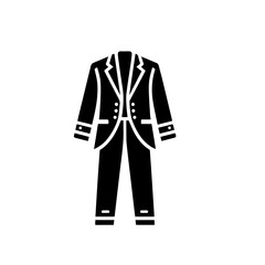 Modern Stylish Pant Coat Vector Illustration
