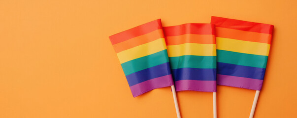 inclusive mental health and practices. LGBTQ support group with bright flags and warm smiles, inclusive mental health community