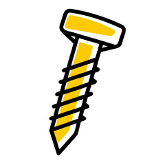 Metal Screw Icon