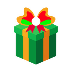 gift box with ribbon