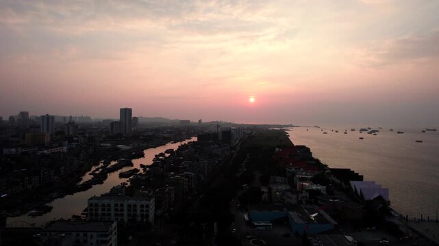 Sunset City Coast, Beihai, China