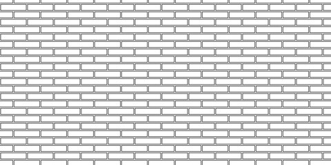 Brickwork masonry block white concrete stucco isolated cement wall row urban interior limestone brick faced home and kitchen vintage wallpaper background.	