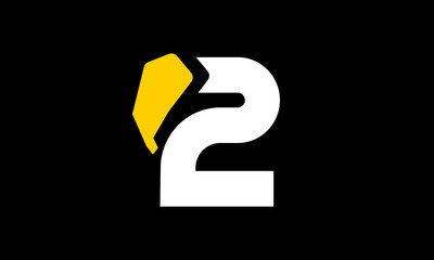 Excavation Logo Number Yellow Modern Simple Creative