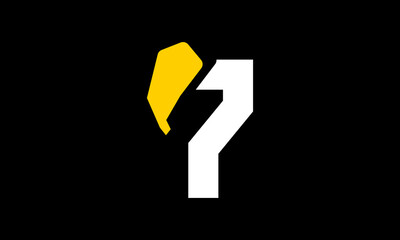 Excavation Logo Number Yellow Modern Simple Creative
