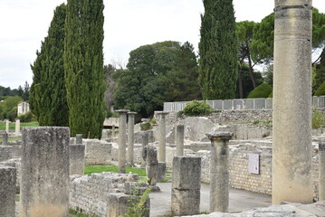 Ruines antiques de Vaison-la-Romaine. France