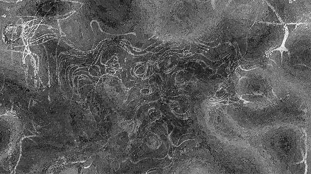 Grayscale Bump Map With White Crack Texture For Motion Graphics