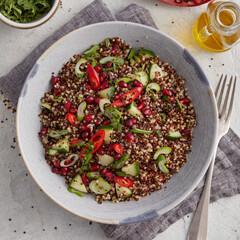 Quinoa Salad with Pomegranate
