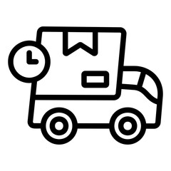 free delivery Line Icon