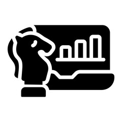 digital strategy Solid icon