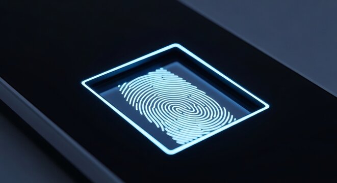 Fingerprint scan technology biometric security access control system identification id tech