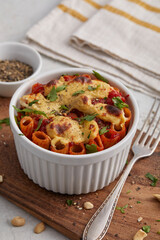 Baked Pasta with Tomato Sauce