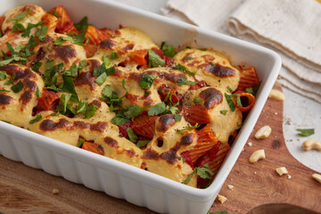 Baked Pasta with Tomato Sauce