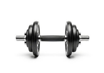 Adjustable dumbbell for home gym strength training and fitness workouts