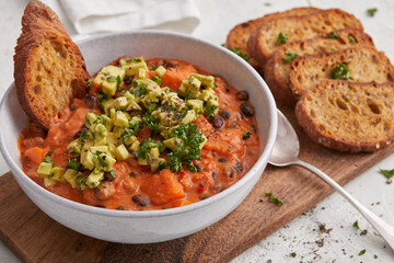 Sweet Potato Chili with Beans