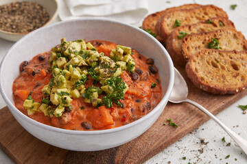 Sweet Potato Chili with Beans