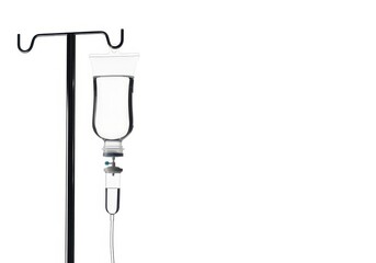 Medical iv drip bag and stand for healthcare and hospital use