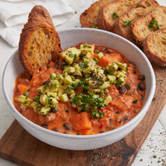 Sweet Potato Chili with Beans