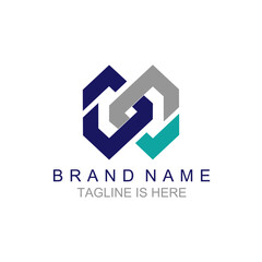 Abstract logo desig Vector logo template