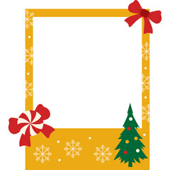 Cute Polaroid Christmas Frame