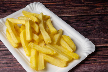 Crispy Golden French Fries Snack