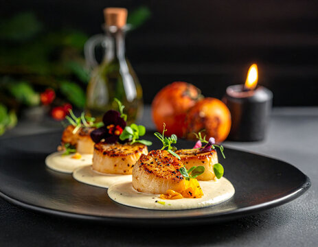 coquilles saint jacques sauce cr&eacute;meuse