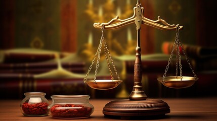 Balancing well-being through health awareness and traditional medicine concept