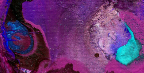 Colorful Artistic Pattern with Gold and Textured Design