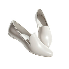 Stylish white leather loafers offer understated elegance, perfect for modern professionals seeking comfortable yet chic footwear options for work or weekend wear