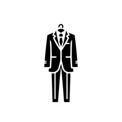 Stylish Formal Pant Coat Vector Design