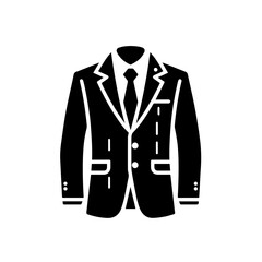 Elegant Business Pant Coat Vector Illustration