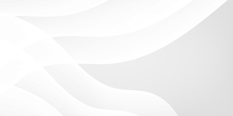 abstract white background with gradient color and artistic dynamic line decoration. Suit for banner, web, brochure, pamflet and presentation