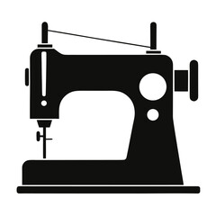 sewing machine isolated on white