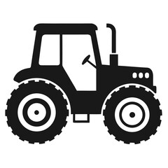 tractor isolated on white background