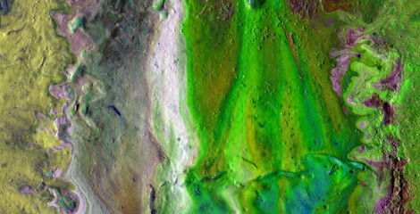 Artistic Patterns Featuring Grunge Textures and Liquid Colors